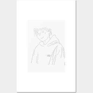 Sketch of Louis design Posters and Art